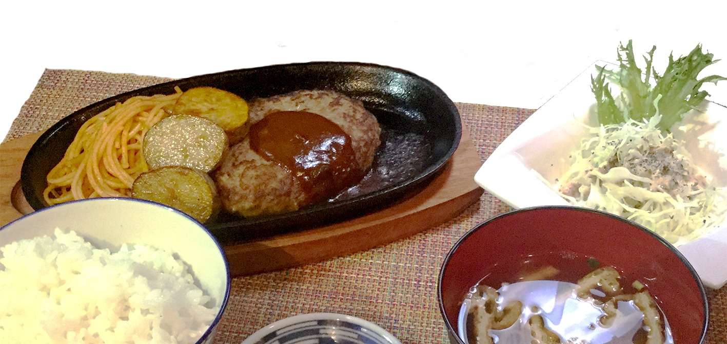 ハンバーグ定食